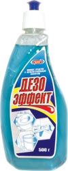 «Дезо Эффект» – кислотное пенное моющее средство с антибактериальным эффектом. 